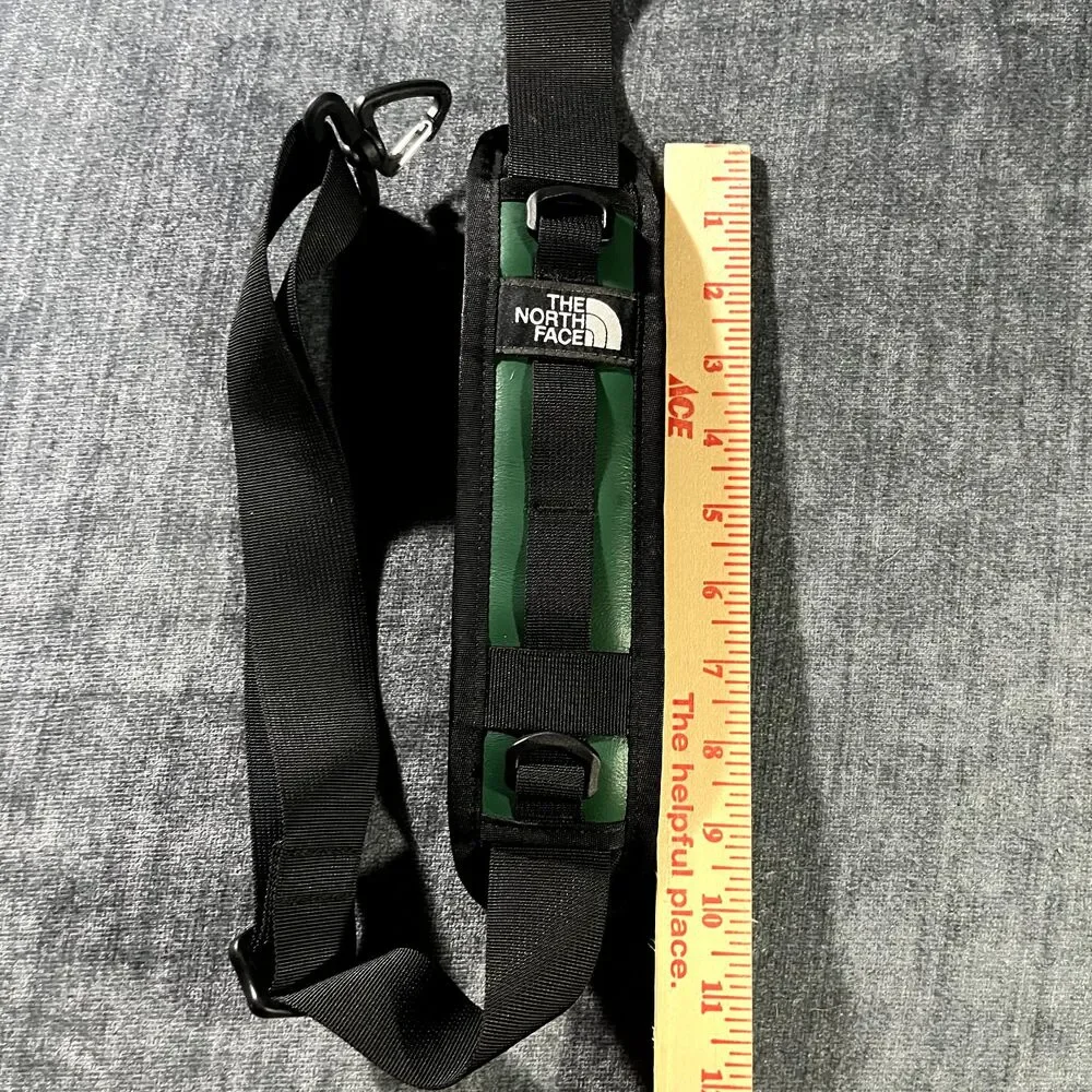 Supreme The North Face Leather Mountain Waist Bag Dark Green Shoulder Strap only